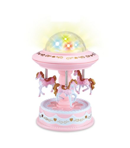 HD347 - Carousel music box starry sky lamp